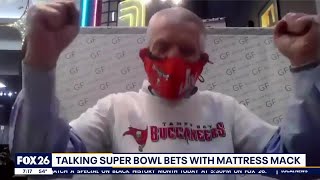 Mattress Mack plays FOX Bet Super 6 ahead of Super Bowl