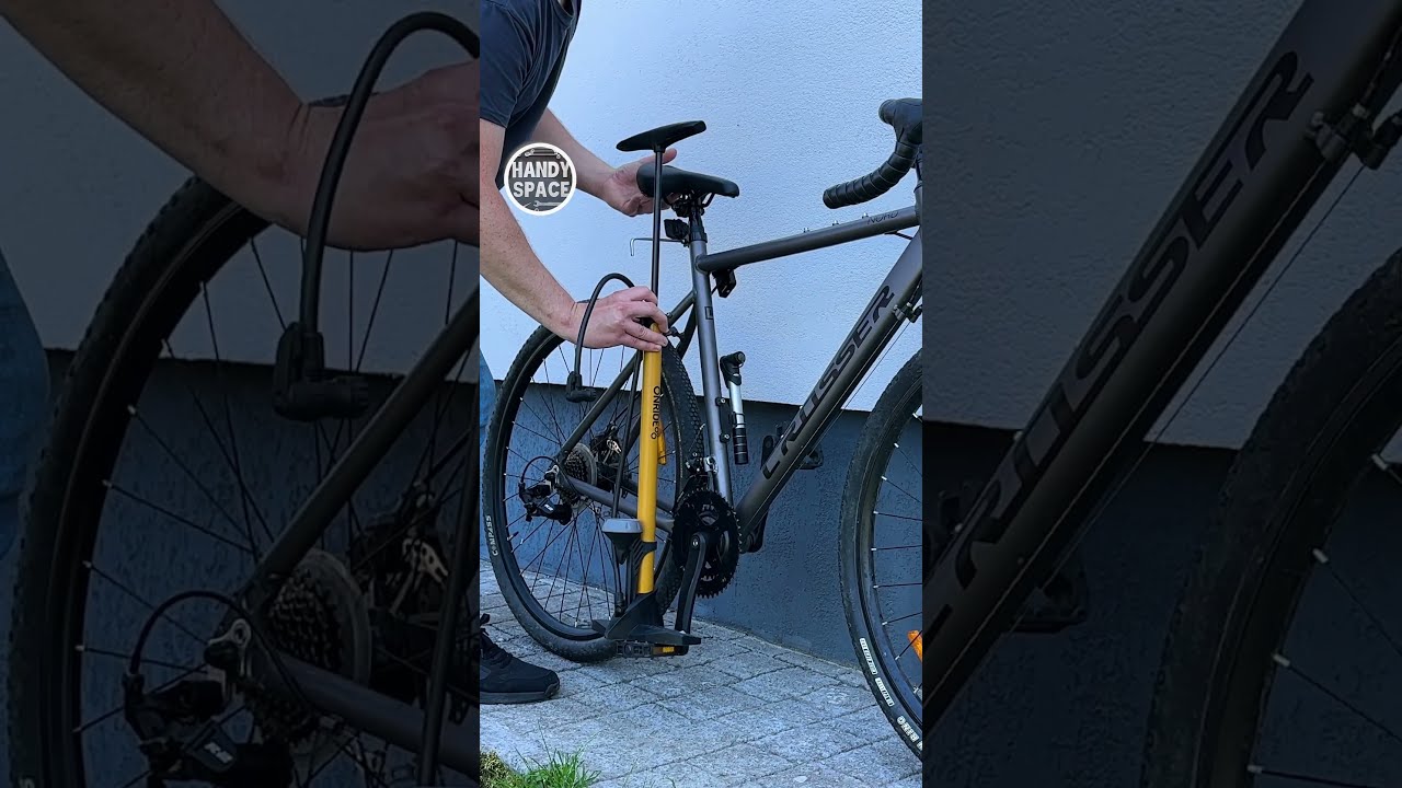 Cyclists Set Your Saddle Right Pump Trick Bike