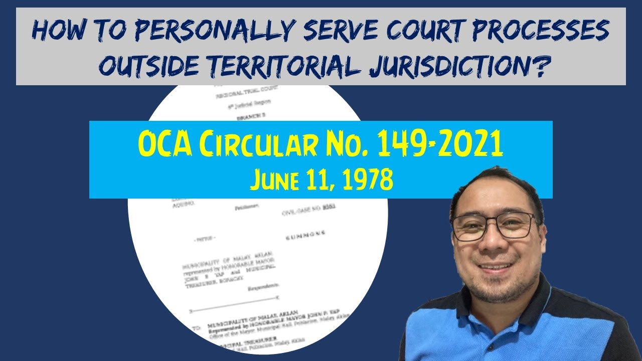 How To Personally Serve Court Processes Outside Court s Jurisdiction How To Personally Serve Court Processes Outside Court s Jurisdiction