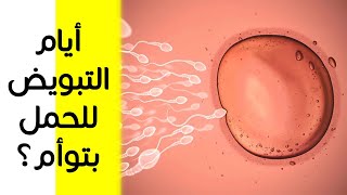 ما هي أيام التبويض للحمل بتوأم ؟ كيف تحملي في توأم | ايام التبويض عند المراة