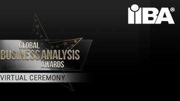 2022 IIBA Global Business Analysis Awards
