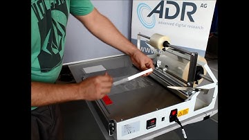 Video Speedstar 1 Cello Wrapper with Tear Tape and Knife   English