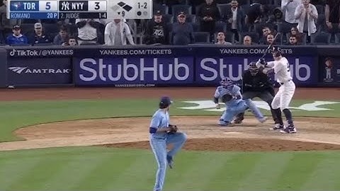 Aaron Judge And The Yankees Walk It Off Against The Blue Jays (3 Run Homer)