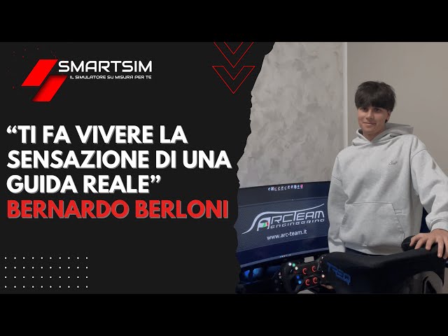 TI FA VIVERE LA SENSAZIONE DI UNA GUIDA REALE "Bernardo Berloni"