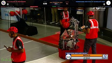 Team Robocon LDCE  vs Team Vishwanoids | ABU Robocon 2025 India | Preliminary Round