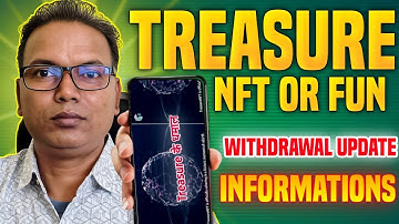 Treasure NFT//Treasurefun New update today//Withdrawal informations //Latest News 