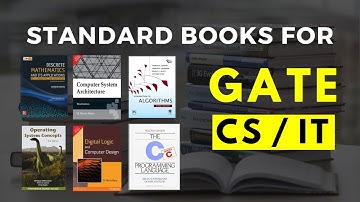 Standard Books For GATE 2023 || GATE CS IT 🔥🔥🔥