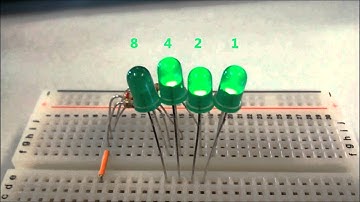 LED Binary Counter