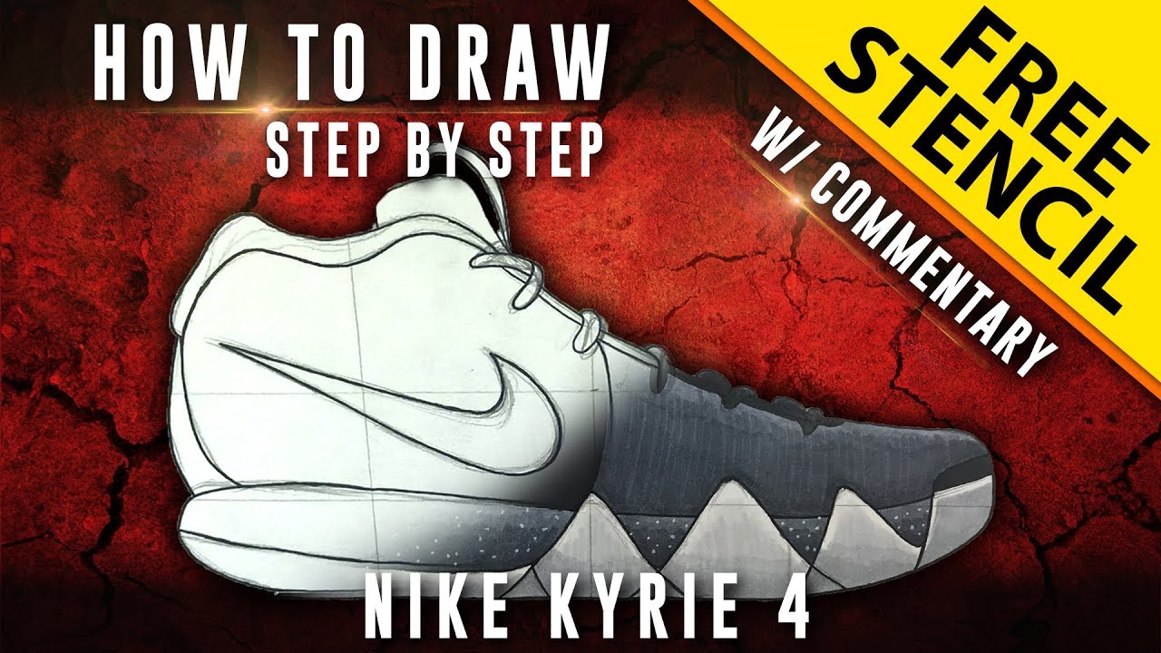 kyrie 5 drawing