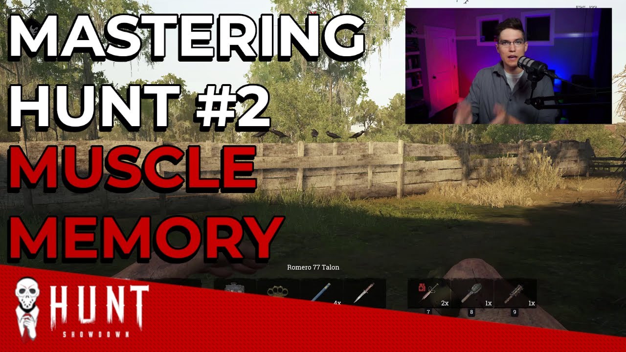 Hunt Showdown HOW TO GET BETTER WITH MUSCLE MEMORY Tips Tricks 