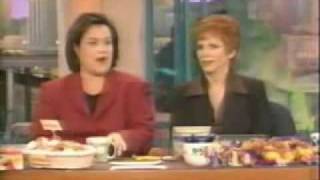 Reba McEntire on The Rosie O Donnell Show   Co Host song