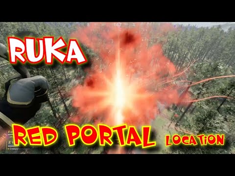 RUKA OUTBREAK EASTER EGG RED AETHER PORTAL LOCATION & PATH COLD WAR ZOMBIES SEASON 4
