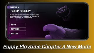 Poppy Playtime Chapter 3 New Game || Poppy Playtime Chapter 4