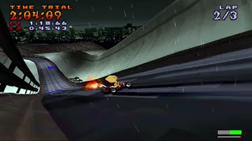 Crash Team Racing - Sampa Run (Wip3out) - Custom Track