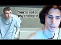 xQc Reacts to What pretending to be crazy looks like (JCS - Criminal Psychology)