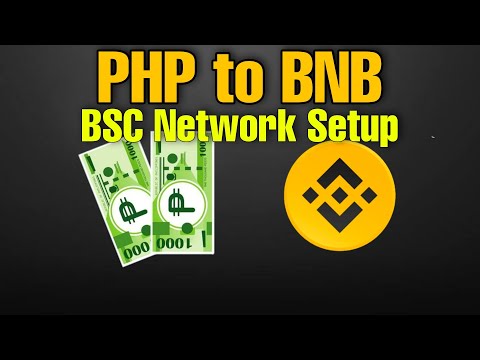   PHP To BNB Using Coinsph To Binance BSC Network Setup How To Buy Tagalog