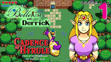 Cadence of Hyrule co-op - Part 1 : Belle and Derrick (Zelda Playthrough, Fairy Fountain)