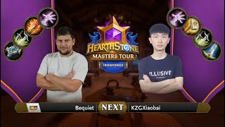 Bequiet vs KZGXiaobai | Swiss Round 7 | Hearthstone Masters Tour Ironforge