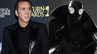 !!BREAKING NEWS!! Nicholas Cage Spiderman Noir Live Action