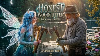 The Honest Woodcutter | Moral Stories for Kids in English | Honesty is the Best Policy