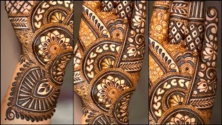 3D Mehandi Design 2024 || Full Hand Mehandi Design || Mehndi Artist Komal