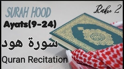 011-Surah Hood |سورة هُودٖ | Raku # 2 | Tilawat | Quran | Translation
