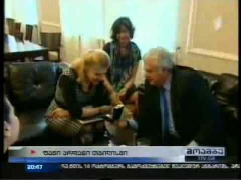 ფანი არდანის ვიზიტი თბილისში და  შეხვედრა მინისტრთან