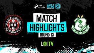 SSE Airtricity Men's Premier Division Round 13 | BOHEMIAN FC 1-1 SHAMROCK ROVERS FC | Highlights