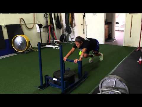 Hip-resisted Sled Marches