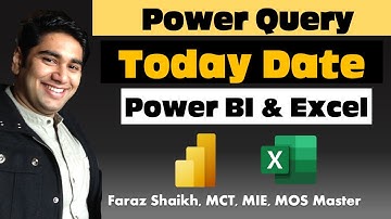 Today Date in Power Query (Excel & Power BI) - 2 Methods