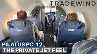 TRADEWIND PILATUS PC12 | St Barth - San Juan | Flight Review
