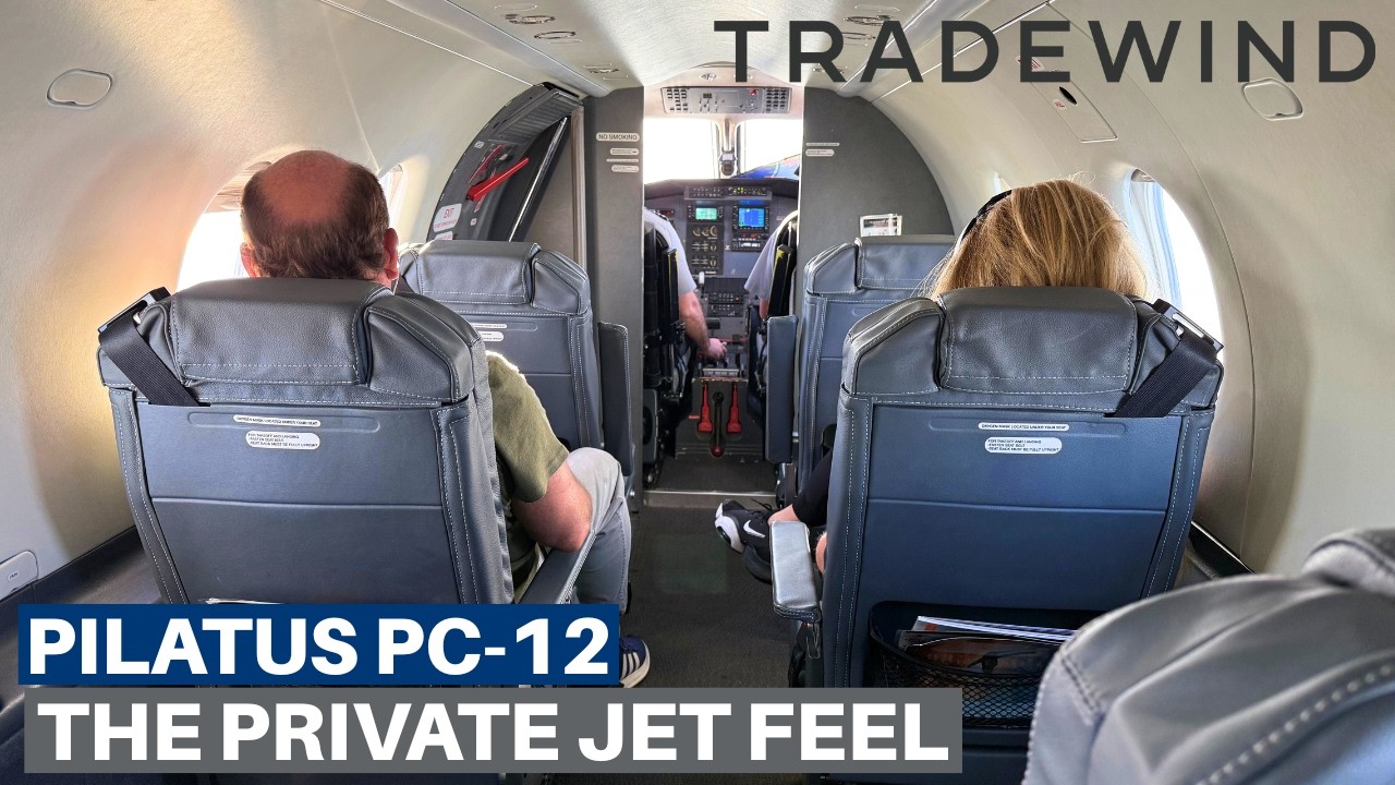TRADEWIND PILATUS PC12 | St Barth - San Juan | Flight Review