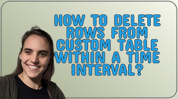 Wordpress: How to delete rows from custom table within a time interval?