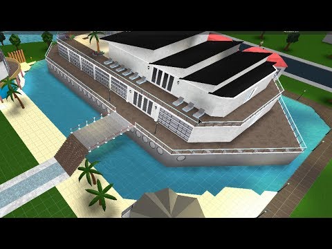 roblox: bloxburg cruise ship speed build part 1 - youtube