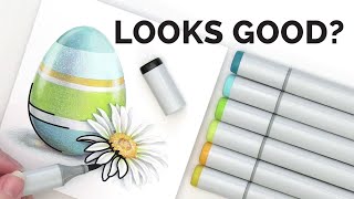 Black Line Art Limits Your Artistic Growth (alcohol markers, colored pencils)