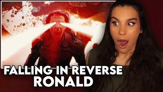 OMG?!? First Time Reaction to Falling In Reverse - "Ronald"