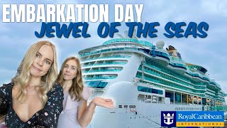 JEWEL OF THE SEAS EMBARKATION DAY | Royal Caribbean British Isles Cruise Vlog