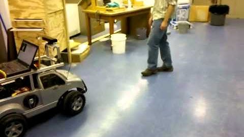 Robot Follower using Kinect