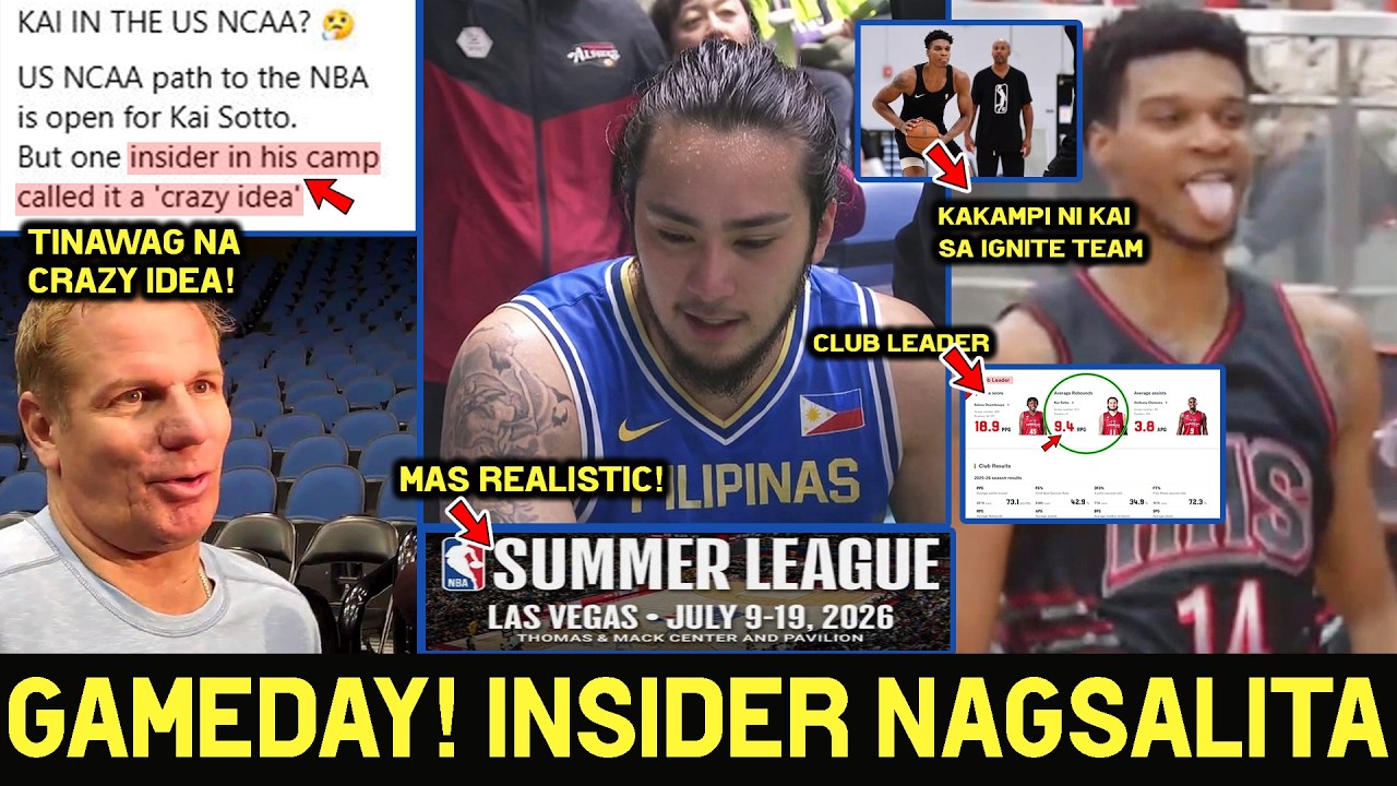 Rebound Leader KAI SOTTO Hari ng Rebound! INSIDER Tinawag na Crazy Idea ang paglalaro sa Div. 1!