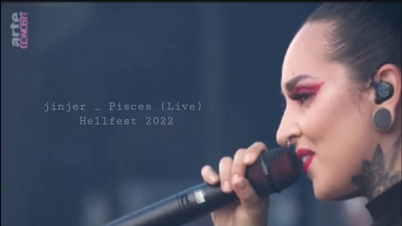 Jinjer _ Pisces (Live) Hellfest 2022 Tatiana Shmayluk Amazing