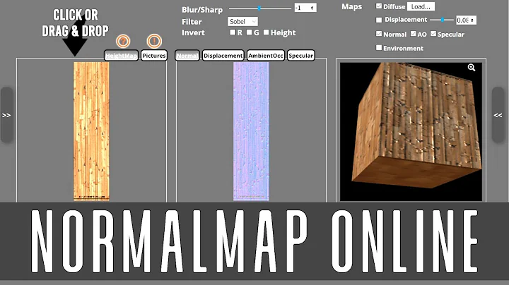 Create Stunning Textures with Free NormalMap & Texture Generator Online