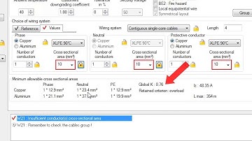 Elec Calc™ | Dimensionamiento de cables versión clasica