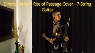 Dimmu Borgir - Rite of Passage Cover - 7-String Guitar