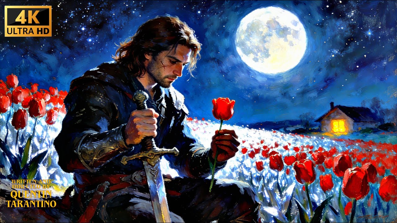 Wounded Heart and Red Tulip | A Countryside Timeless Love Story | AI Short Film