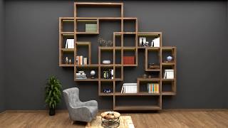 A Shape Grammar Based Approach for Bookshelf Design - MTรS 2020 - Exhibition