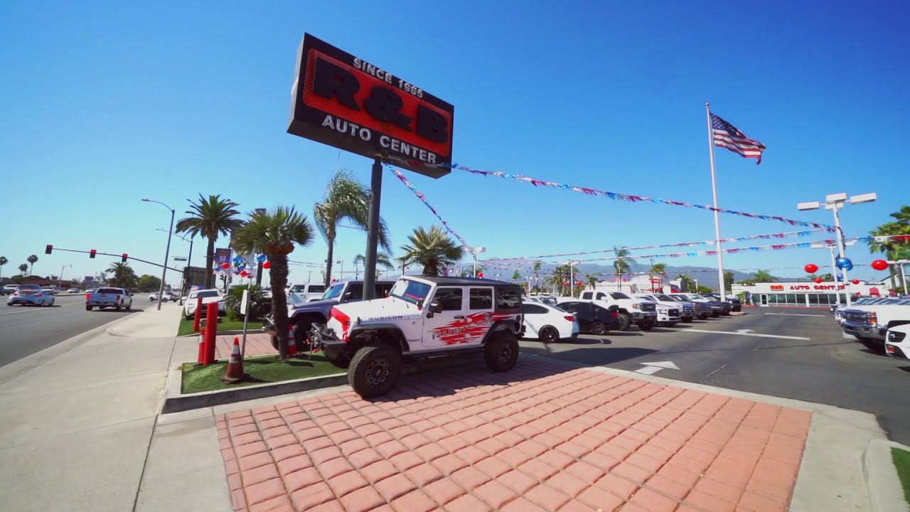 | used car dealer fontana ca - R&B Auto Center