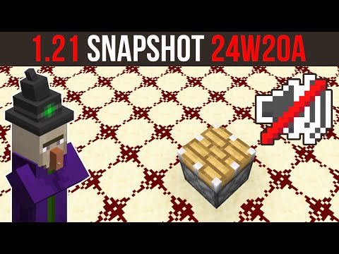 Minecraft 1.21 Snapshot 24W20A | New Piston Sounds \u0026 Redstone Buff!