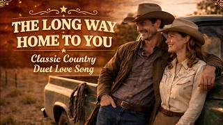 THE LONG WAY HOME TO YOU | Classic Country Duet Love Song
