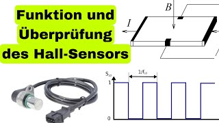 Funktion und Überprüfung eines Hall-Gebers