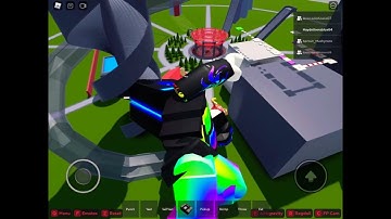 Rabbids very first time in a private server￼ with his friends (ragdoll testing throwback)